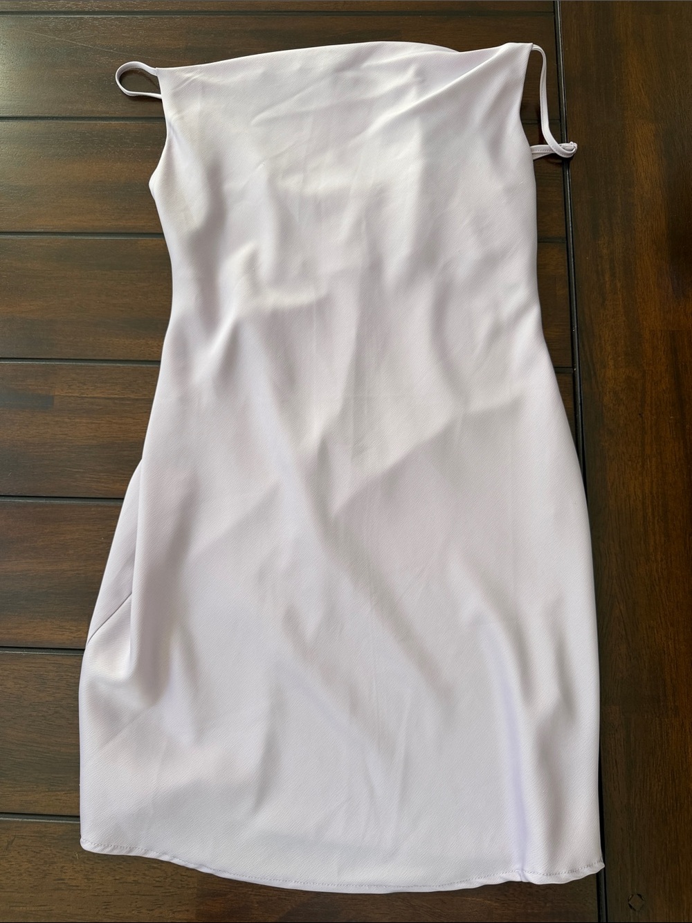 UO Lavender satin mini dress